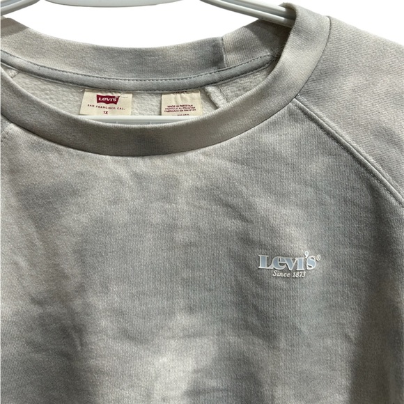 Light Grey Levi’s Sweater - Picture 3 of 5